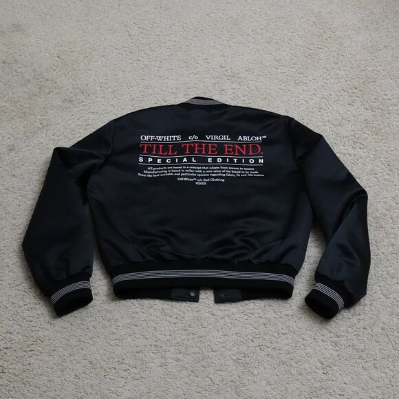 Large - End. x Off White Till The End Jacket Special Edition Virgil Abloh - Picture 1 of 7